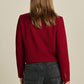 POM Amsterdam Blazers BLAZER - Burgundy Red Short