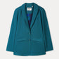 POM Amsterdam Blazers BLAZER - Chloé Teal Green