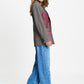 POM Amsterdam Blazers BLAZER - Laurie Bow Check Brown