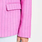 POM Amsterdam Blazers BLAZER - Rose Doux Striped