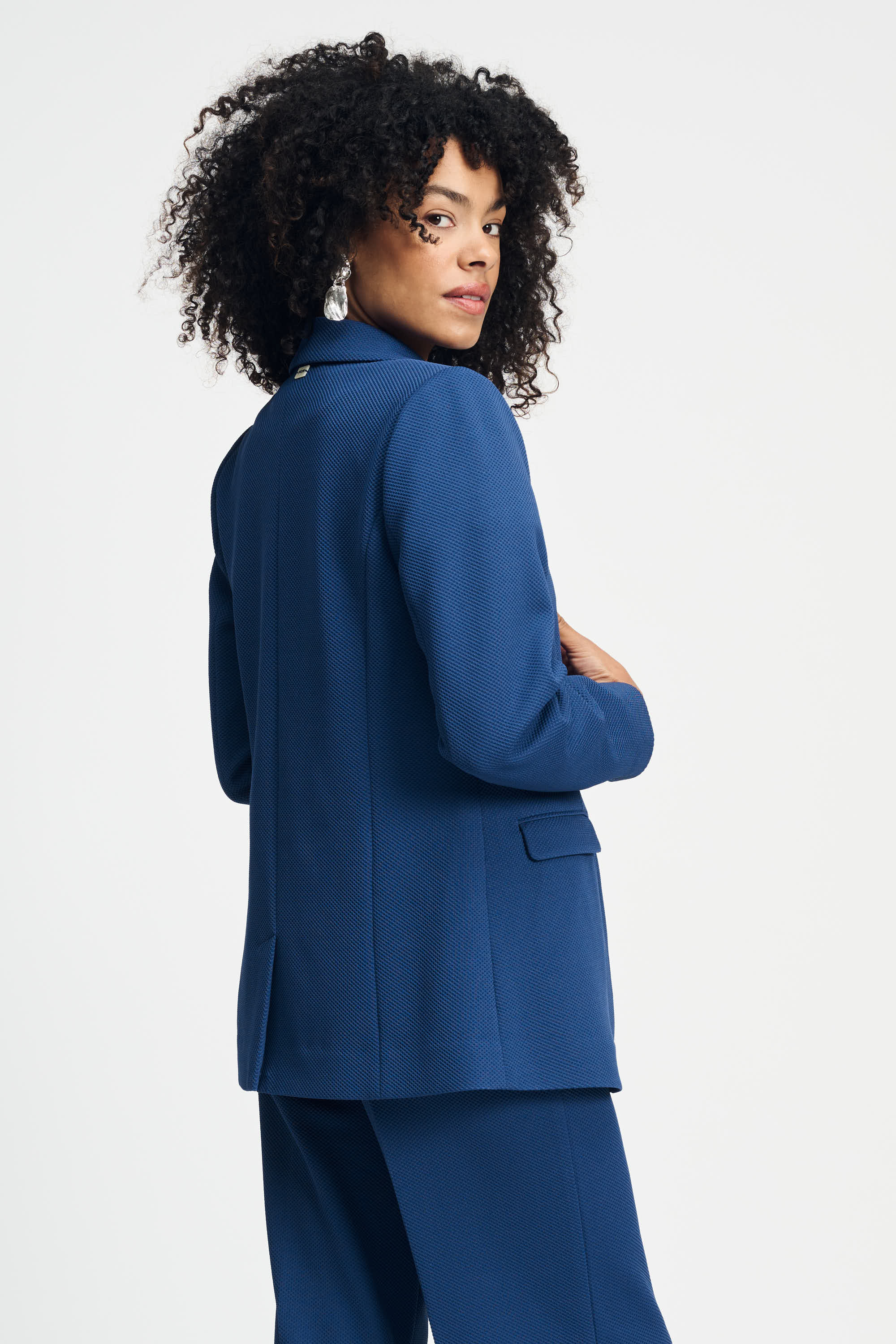 POM Amsterdam Blazers BLAZER - Sapphire Blue