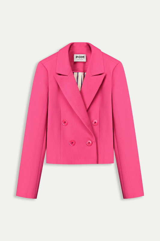 POM Amsterdam Blazers BLAZER - Short Vibrant Pink