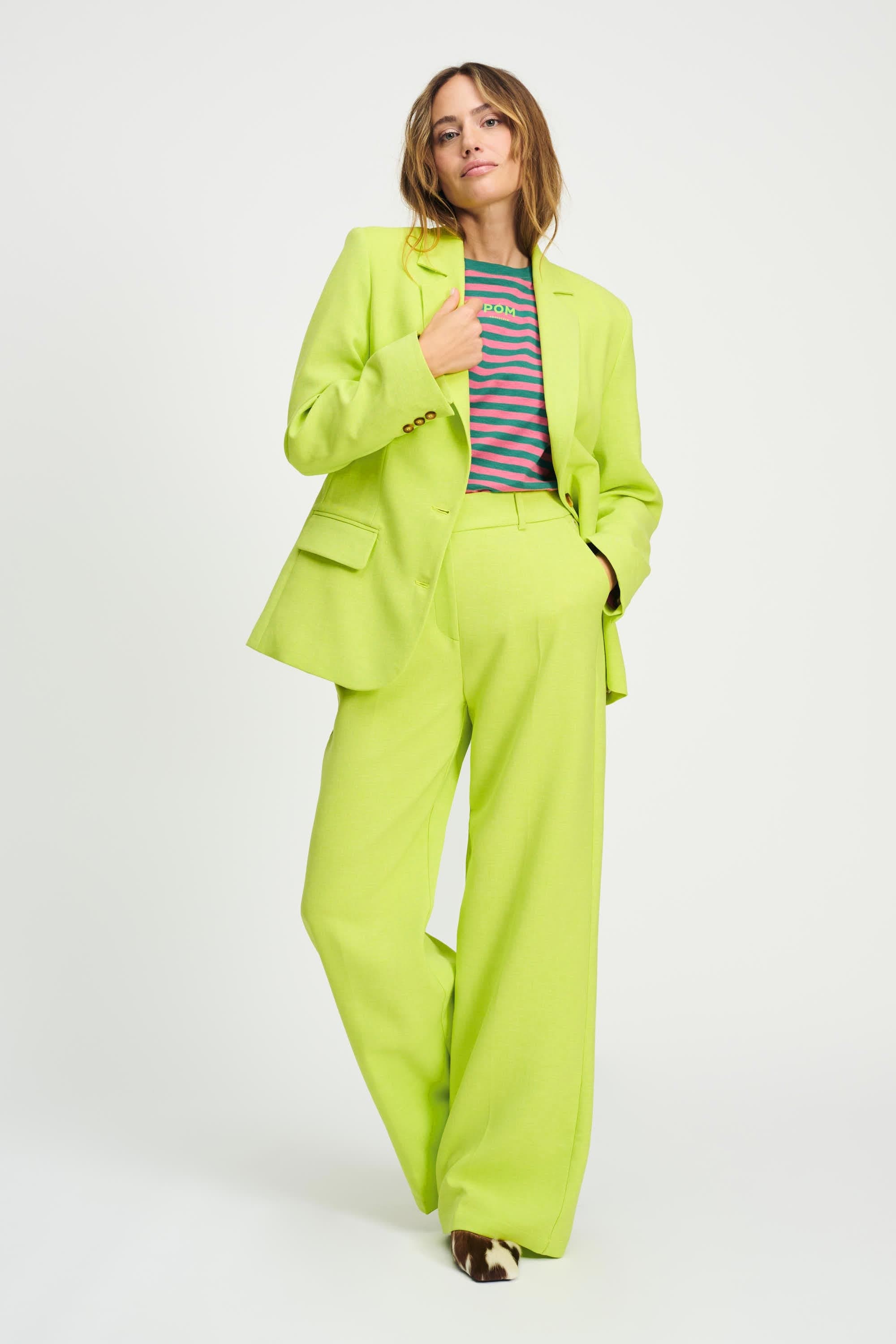 POM Amsterdam Blazers BLAZER - Summer Lime