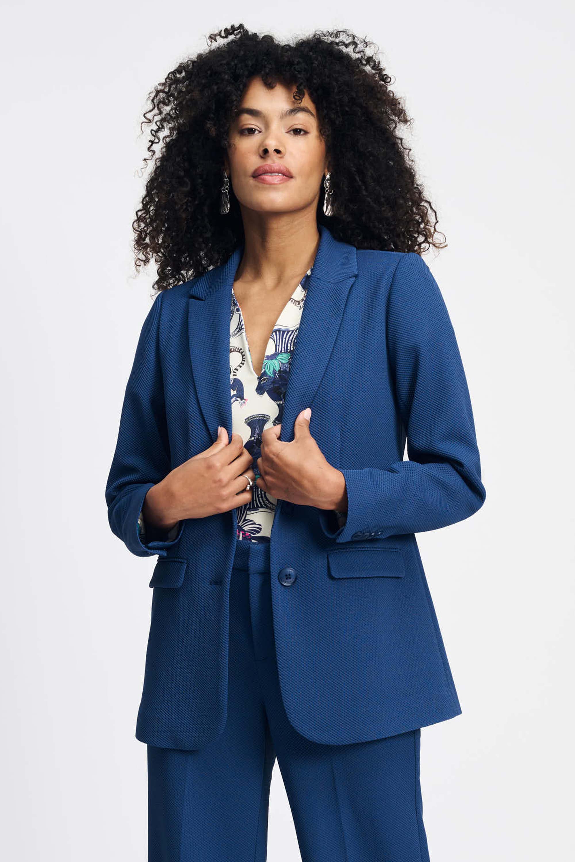 POM Amsterdam Blazers Blue / 34 BLAZER - Sapphire Blue