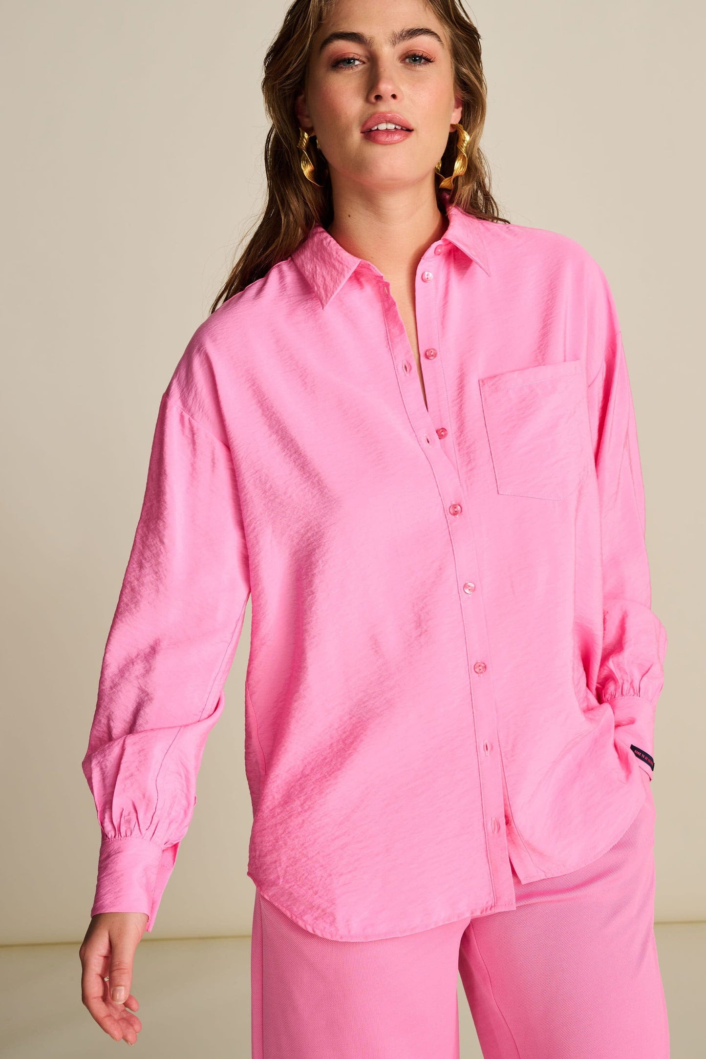 POM Amsterdam Blouses BLOUSE - Blooming Pink