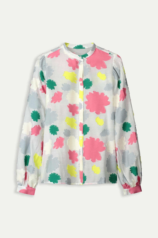 POM Amsterdam Blouses BLOUSE - Bouquet Multi