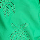 POM Amsterdam Blouses BLOUSE - Broderie Anglaise Palm Green