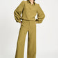 POM Amsterdam Blouses BLOUSE - Bubble Fresh Olive