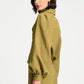 POM Amsterdam Blouses BLOUSE - Bubble Fresh Olive