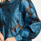 POM Amsterdam Blouses BLOUSE - Dashing Nights Organza