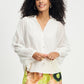 POM Amsterdam Blouses BLOUSE - Lena Crispy White