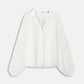 POM Amsterdam Blouses BLOUSE - Lena Crispy White