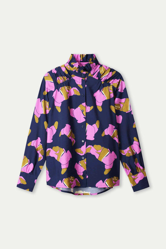 POM Amsterdam Blouses BLOUSE - Les Croissants