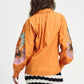 POM Amsterdam Blouses BLOUSE - Lexi Bird Sienna