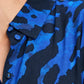 POM Amsterdam Blouses BLOUSE - Mila Animal Eternal Blue