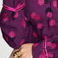 POM Amsterdam Blouses BLOUSE - Mila Disco Dots