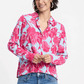 POM Amsterdam Blouses BLOUSE - Mila Urban Flora Blue