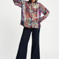 POM Amsterdam Blouses BLOUSE - Mystic Dinner Shimmer