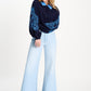 POM Amsterdam Blouses BLOUSE - Night Blue Flora