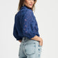 POM Amsterdam Blouses BLOUSE - Sapphire Blue