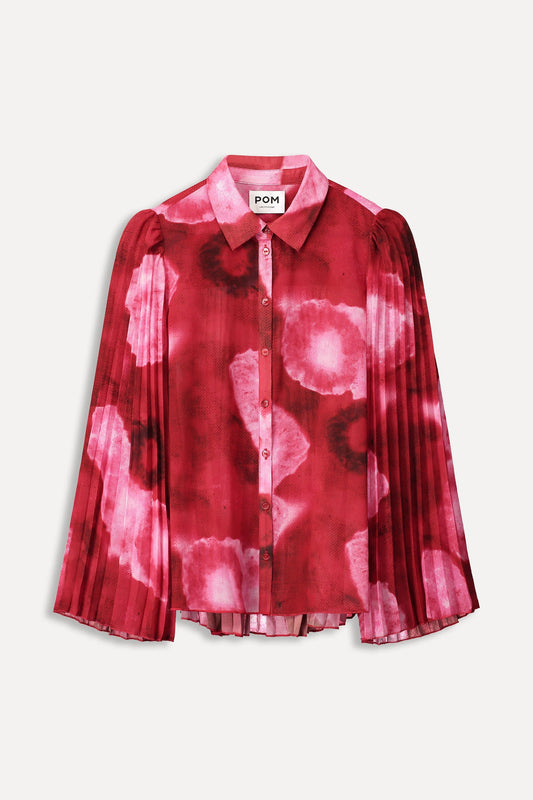 POM Amsterdam Blouses BLOUSE - Summer Bliss Red