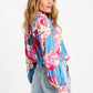 POM Amsterdam Blouses BLOUSE - Urban Flora Stripe