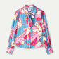 POM Amsterdam Blouses BLOUSE - Urban Flora Stripe