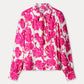 POM Amsterdam Blouses BLOUSE - Urban Flora White
