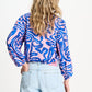 POM Amsterdam Blouses BLOUSE - Waves Pink