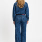 POM Amsterdam Blouses BLOUSE - Yara Bows Mid Blue