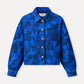 POM Amsterdam Blouses BLOUSE - Yuki Animal Eternal Blue