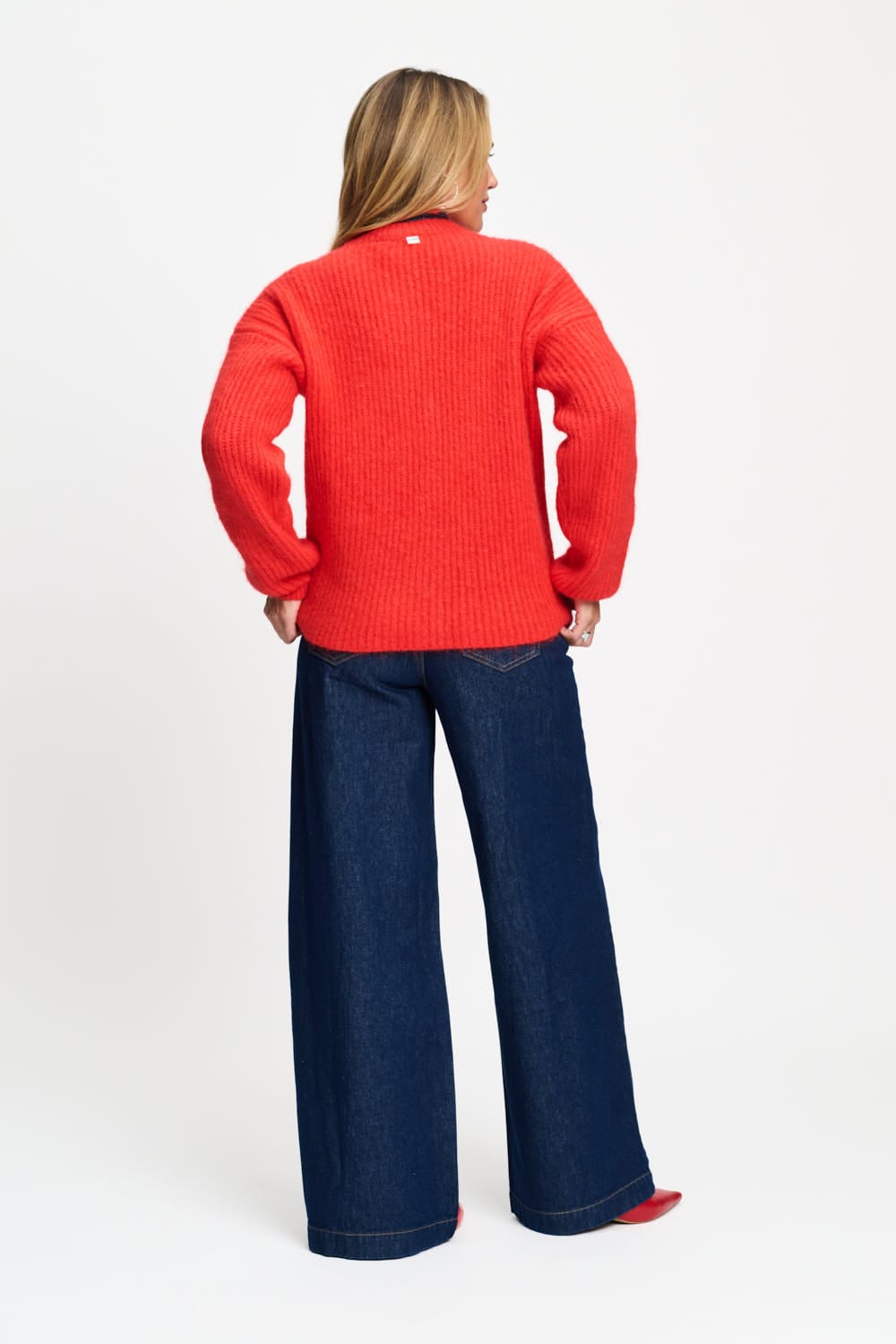 POM Amsterdam Cardigans CARDIGAN - Meryl Rouge
