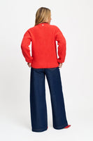 POM Amsterdam Cardigans CARDIGAN - Meryl Rouge
