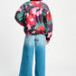 POM Amsterdam Coats VEST - Abstract Flower