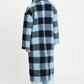 POM Amsterdam Coats VEST - Check Dawn Blue