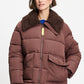 POM Amsterdam Coats VESTE - Coco Chocolate Brown