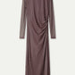 POM Amsterdam Dresses ROBE - Amber Check Brown