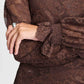 POM Amsterdam Dresses ROBE - Anna Chocolate Brown