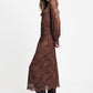 POM Amsterdam Dresses ROBE - Anna Chocolate Brown