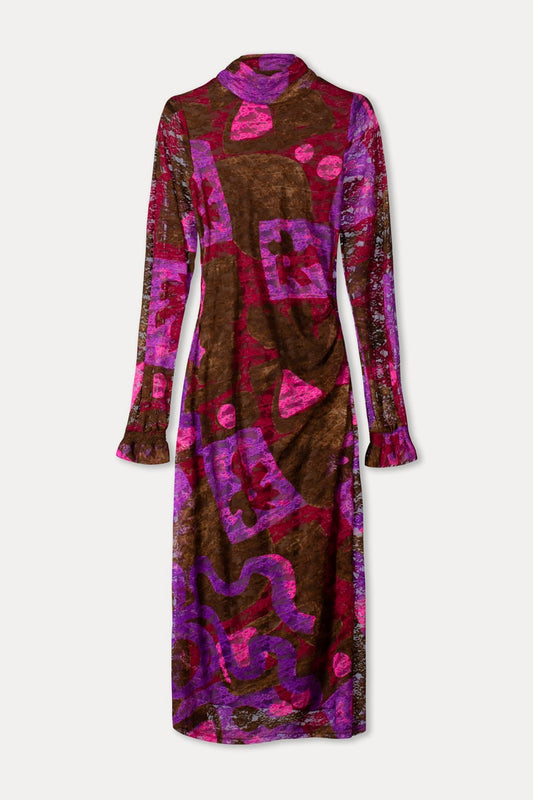 POM Amsterdam Dresses ROBE - Anna Colourful Bows