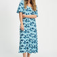 POM Amsterdam Dresses ROBE - Artisan Blue