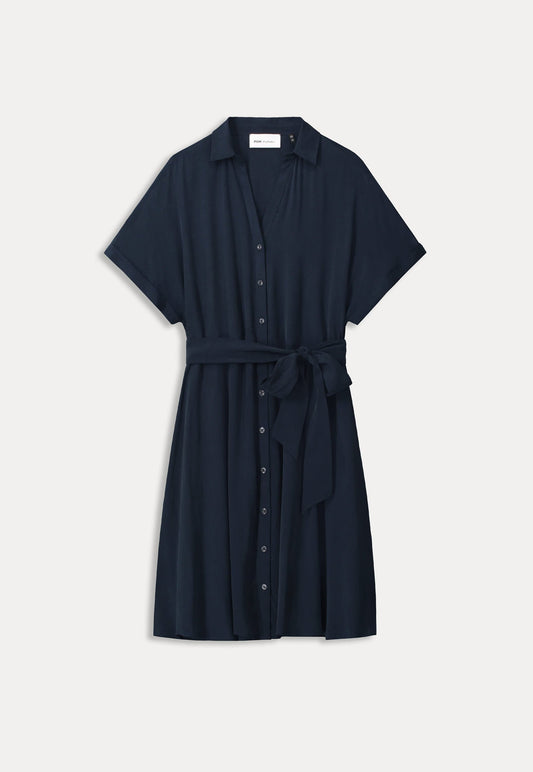 POM Amsterdam Dresses ROBE - Bobby Lynn Dark Navy