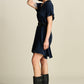 POM Amsterdam Dresses ROBE - Bobby Lynn Dark Navy