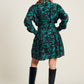 POM Amsterdam Dresses ROBE - Camo Teal Green