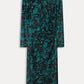 POM Amsterdam Dresses ROBE - Camo Teal Green Mesh