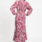 POM Amsterdam Dresses ROBE - Cato Ribbon Red