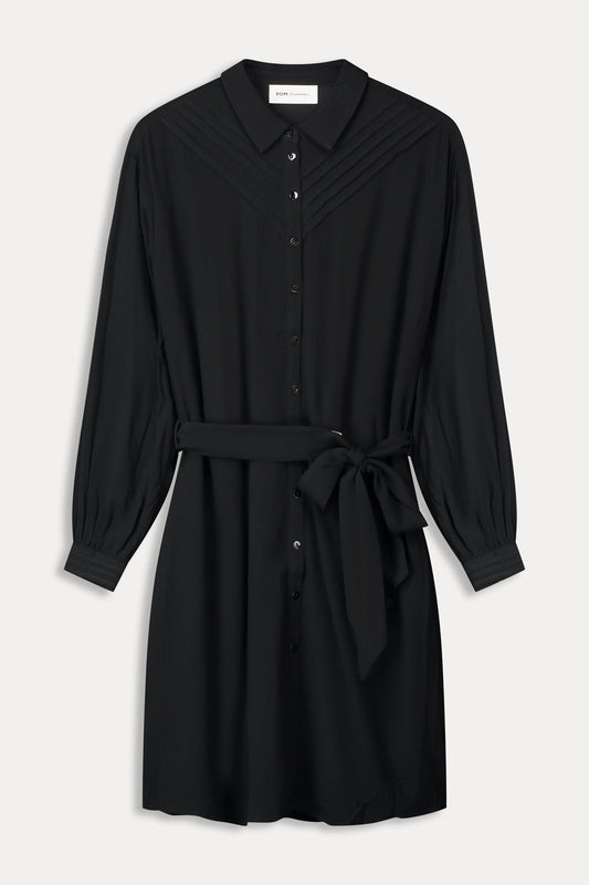 POM Amsterdam Dresses ROBE - Ella Black