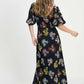 POM Amsterdam Dresses ROBE - Embroidery Sky Black