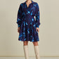 POM Amsterdam Dresses ROBE - Feathers and Floral