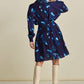 POM Amsterdam Dresses ROBE - Feathers and Floral